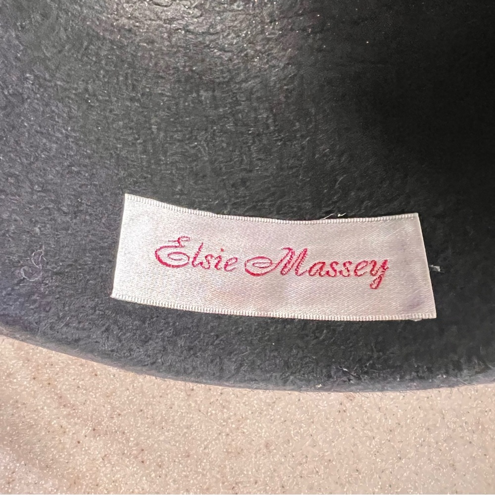 Elsie Massey Vintage Steampunk Victorian Derby Bowler Hat - Picture 9 of 12
